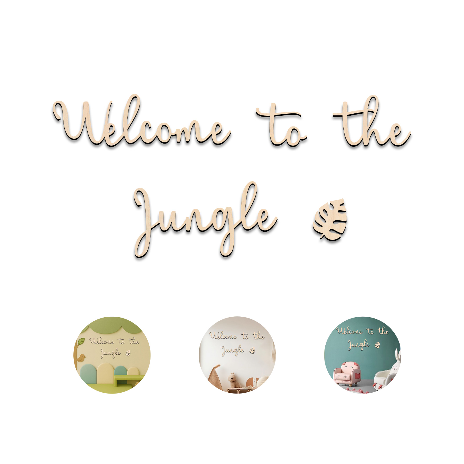 Selamat Datang di Jungle Woode - Baby Nursery Jungle Animals ulasan dan harga
