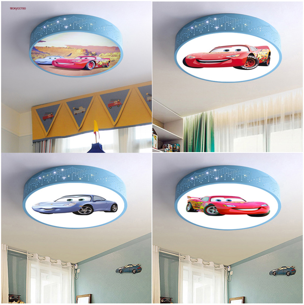 Kartun Mobil Bulat Lampu Langi - Baby Nursery Ceiling Light ulasan dan harga