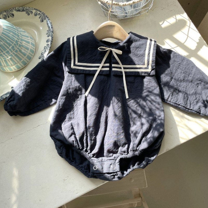 Bodysuit Kerah Pelaut Lengan P - Baby Nursery Ideas Boy ulasan dan harga
