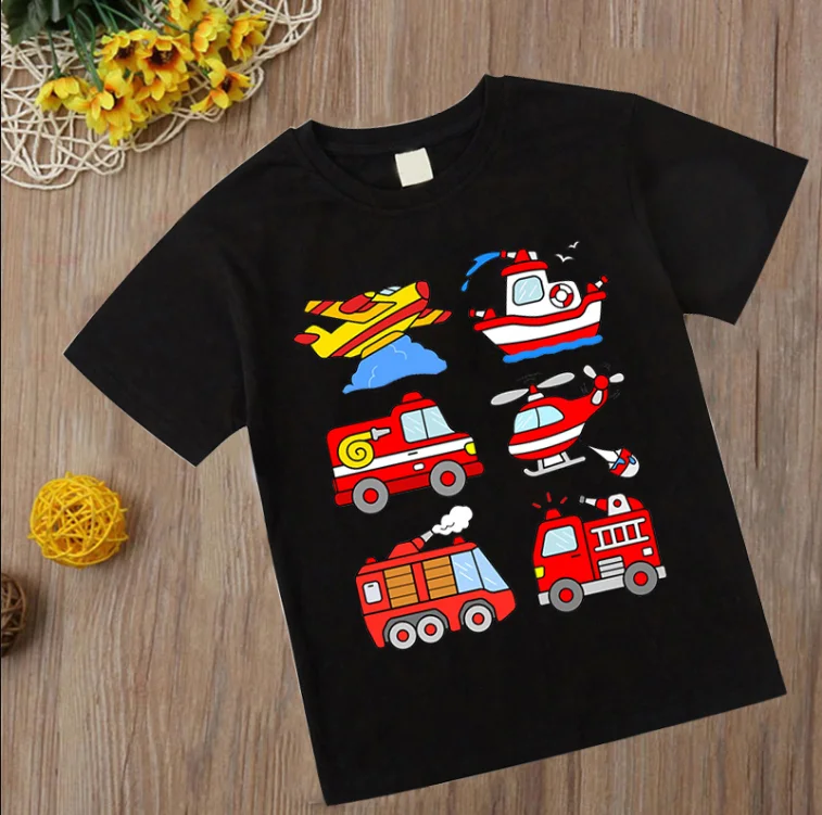 Kaus Truk Pemadam Kebakaran Ex - Baby Nursery Ideas Boy ulasan dan harga