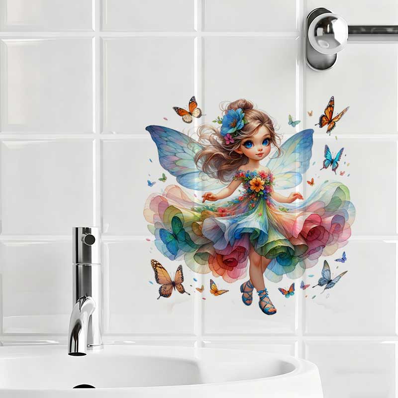 Stiker Dinding Peri Dekorasi K - Baby Nursery Mural Wallpaper ulasan dan harga