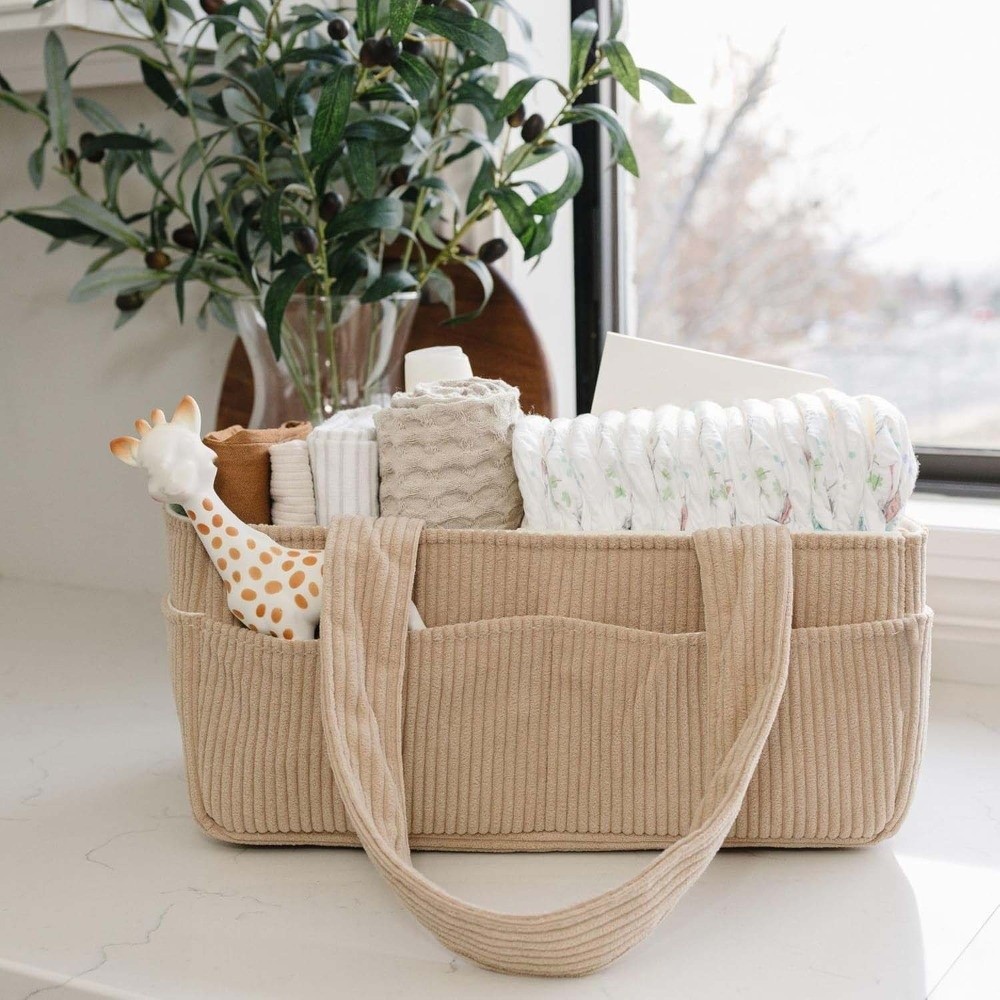 Tas Korduroi Kapasitas Besar O - Baby Nursery Backpack ulasan dan harga