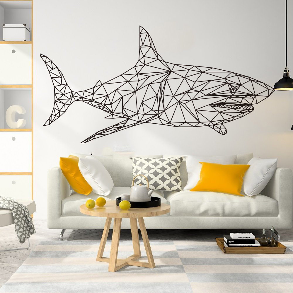 Geometris Hiu Ikan Paus Laut S - Baby Nursery Under The Sea ulasan dan harga