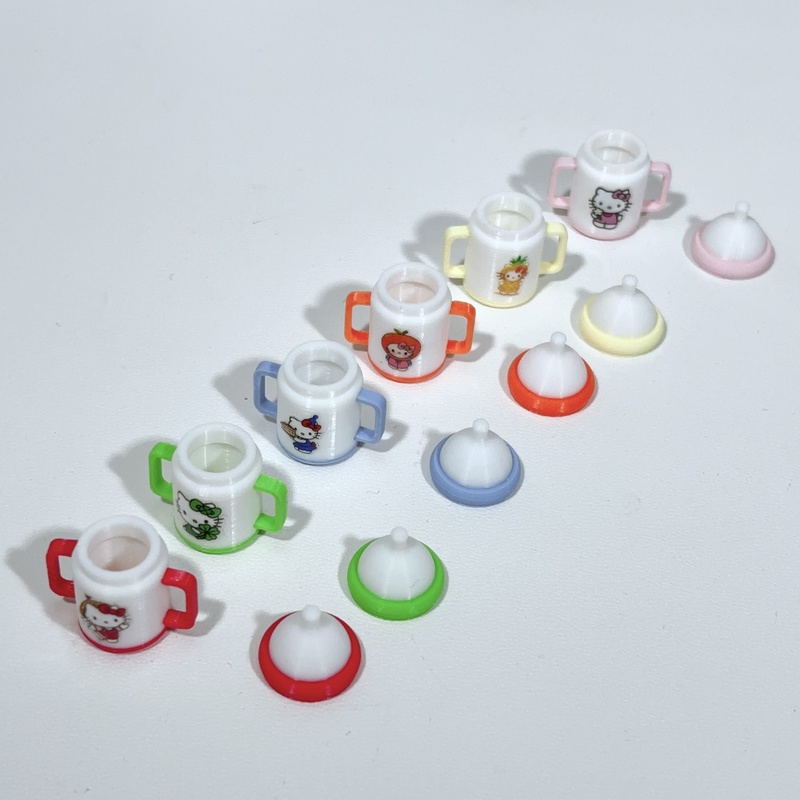 Botol Bayi Miniatur Simulasi 2 - Baby Nursery Dolls ulasan dan harga