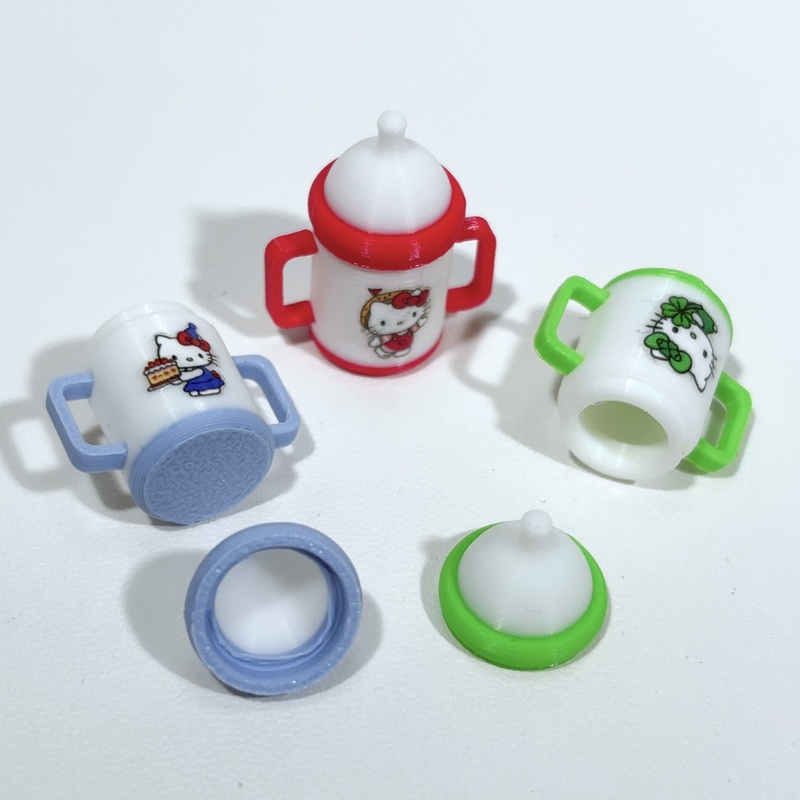 Botol Bayi Miniatur Simulasi 2 - Baby Nursery Dolls ulasan dan harga